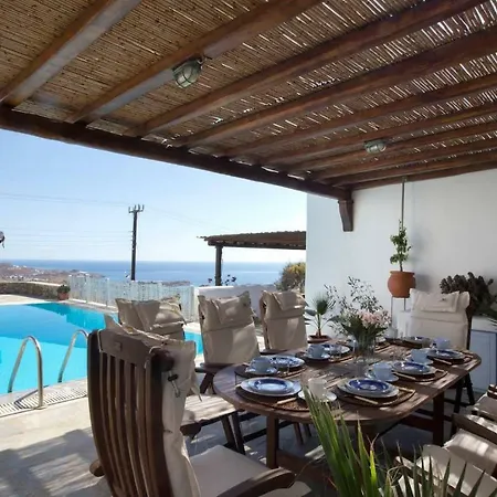 Psarrou For 10 Guests, Stunning Sea Views Willa